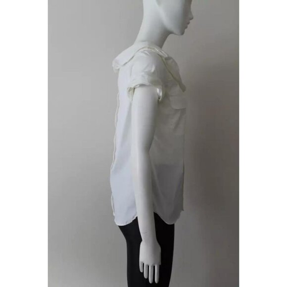 Jean Paul Gaultier Vintage Femme Chest Pocket Short Sleeve Top Size US 6 - Picture 4 of 8